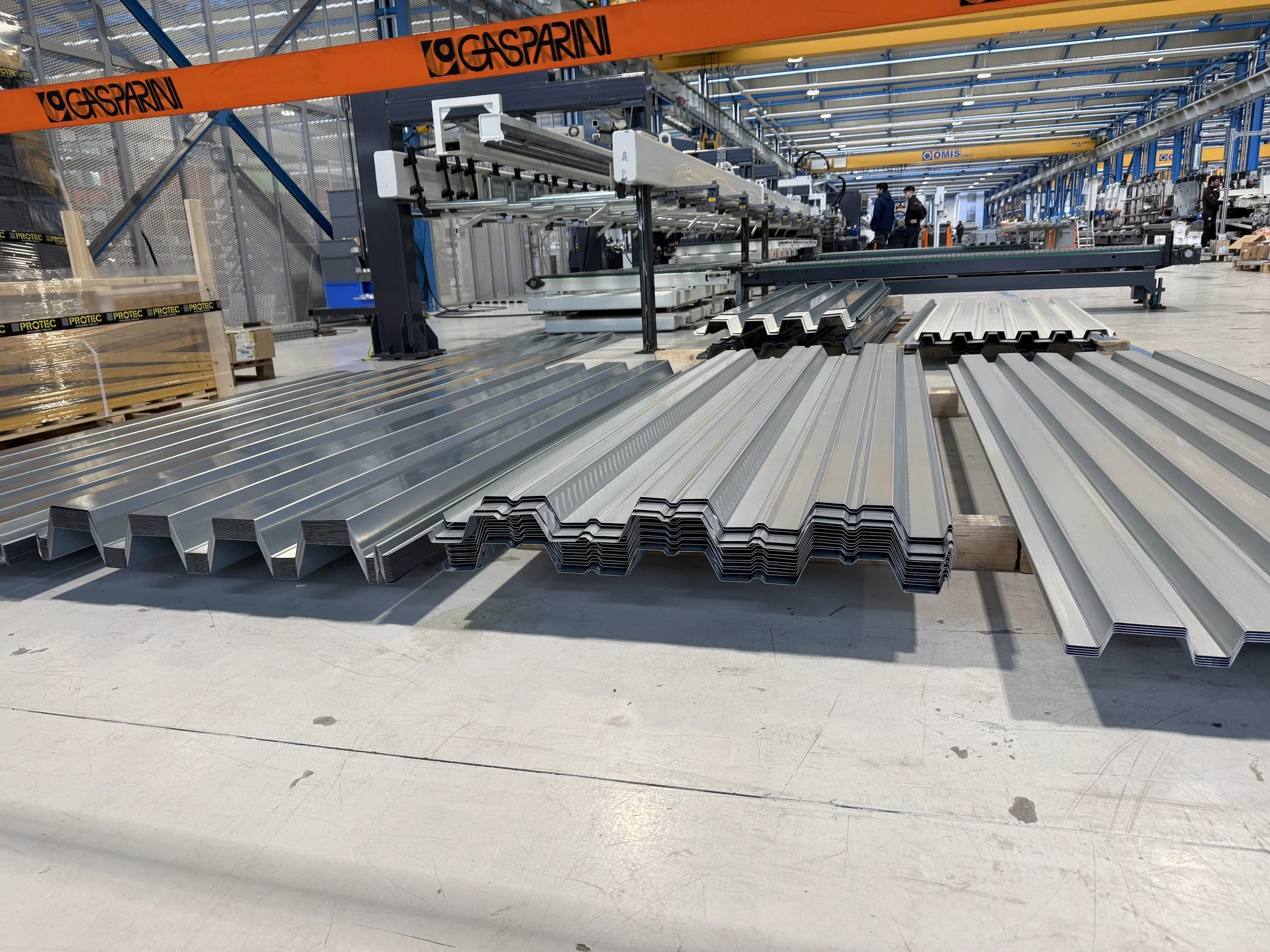 Gasparini Roll Former | Advanced Steel Decking Production